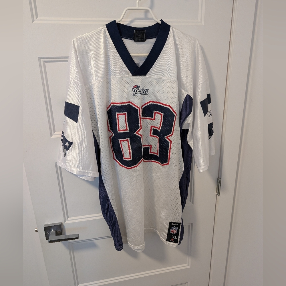 NFL Reebok Wes Welker Patriots Jersey Sz XL